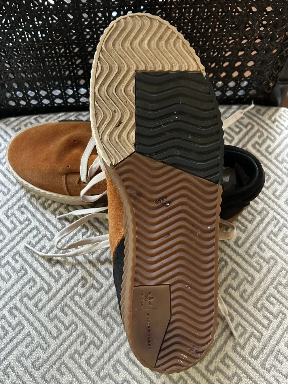 adidas x Alexander Wang Skate Sand Sneakers - Men’s 10.5